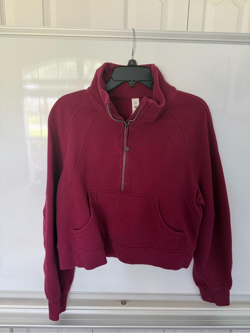 lululemon athletica Scuba Women's Half-Zip Pullover Sweatshirt - Wine